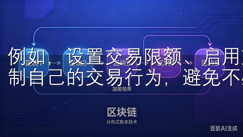 例如，设置交易限额、启用交易密码等功能，让我能够更好地控制自己的交易行为，避免不必要的损失。